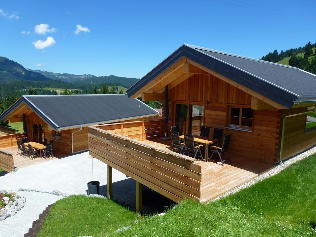 Walser Berg Chalets Riezlern Exterior foto